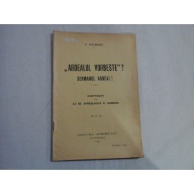 ,,ARDEALUL VORBESTE''? SERMANUL ARDEAL! - V. DRUMARU